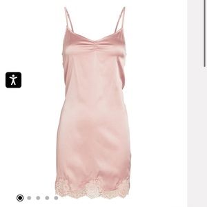 FLEUR DU MAL
James Lace-Trimmed Silk Slip Dress